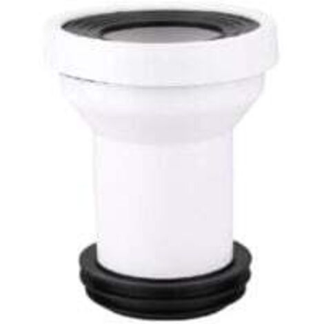 Accessoires de toilettes - Accessoires d'installation d'égout de toilettes Accessoires d'étanchéité de connecteur d'installation de tuyau d'évacuation d'égout de toilettes en plastique