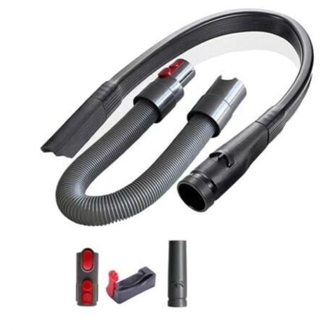 Accessoires de Tuyau pour Dyson V7 V8 V10 V11 V15, Kit de Tuyau Adaptateur de Suceur Plat Flexible pour Nettoyer les Coins et
