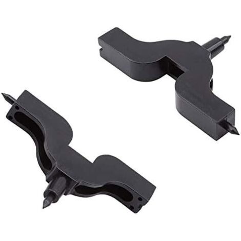 Accessoires d'irrigation Goutte,3mm/4mm Hole Puncher Trous de perceuse pour Tuyaux de jardin,pour Tuyau Arrosage en Goutte à Goutte,Système d'irrigation Kit Micro Irrigation Goutte à Goutte Jardin（2 p