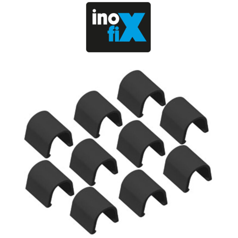 Inofix - accessoires droits pour cablefix 2201 noir 3211-3-