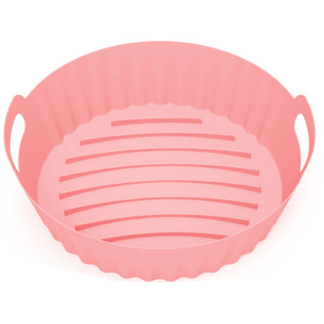 Accessoires en silicone pour friteuse à air chaud, casserole en silicone multifonctionnelle avec revêtement pour friteuse à air chaud