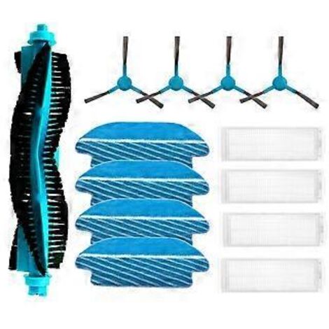 Accessoires et pièces détachées pour aspirateur robot 3890 Ultra / Titanium / Vital : brosse latérale rotative et filtre HEPA