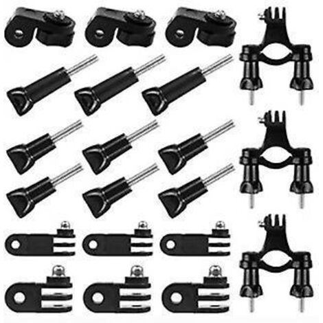 accessoires Gopro 3 Sets Bike Sports Camera Mounting Kit : Accessoires De Haute Qualit, Compatible Avec Gopro 6,7,8,9,10, La Camra Sport Est Idale