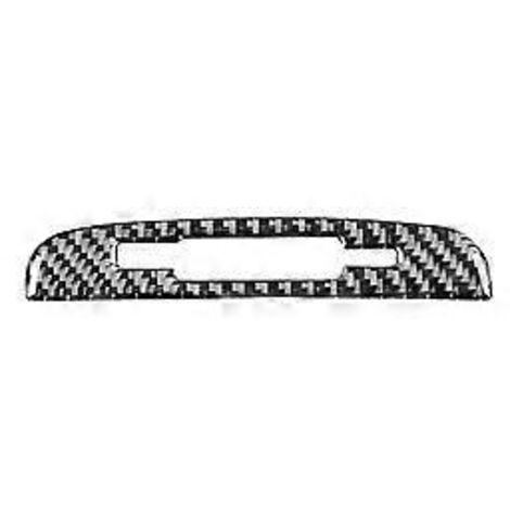 Accessoires intérieurs en fibre de carbone pour éclairage de lecture de toit arrière de voiture (modèles 2009, 2010 et 2011)