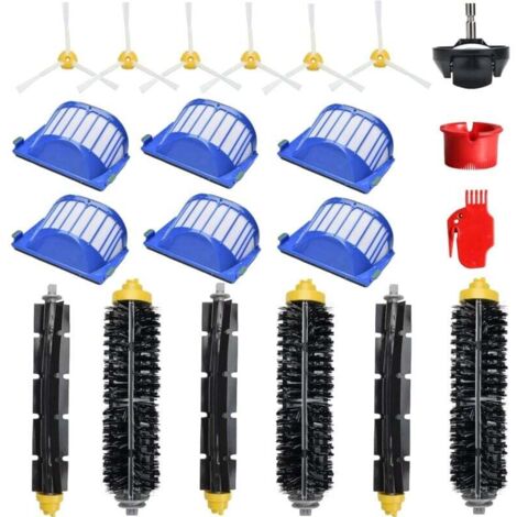 Accessoires Kit Pour Irobot Roomba 600 Série 671 692 694 697 698 650 651 660 690 Rouleau De Filtre À Brosse Balai Pièces De Rechange