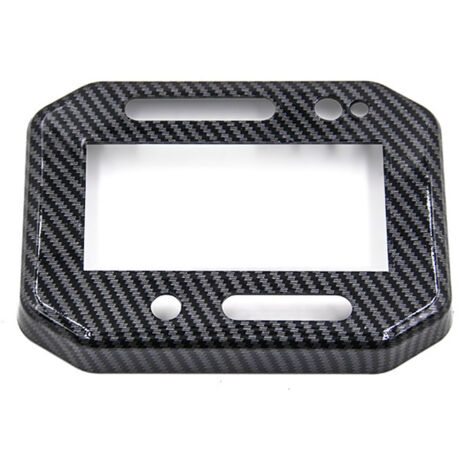 Accessoires moto pour HONDA ADV160 : coque de protection décorative texturée en fibre de carbone pour tableau de bord