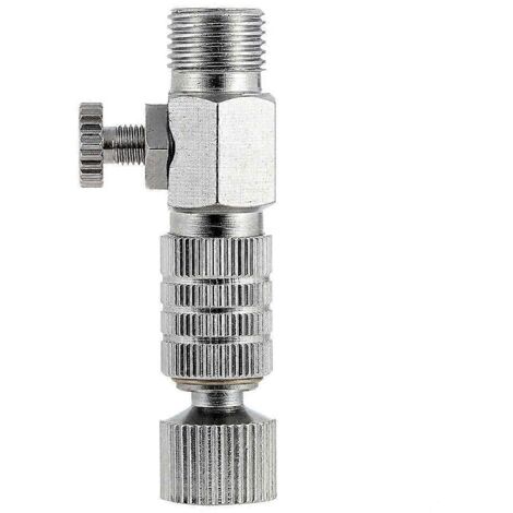 Accessoires pour aérographes : Raccord pour aérographe (déconnexion), Contrôle du débit d'air