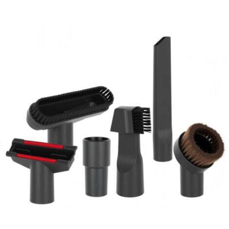 Accessoires pour Aspirateur, 6 Pièces Embouts pour Aspirateurs Brosse Universelle pour Coussins, Suceur Plat, Brosse à Matelas, Brosse d'aspiration
