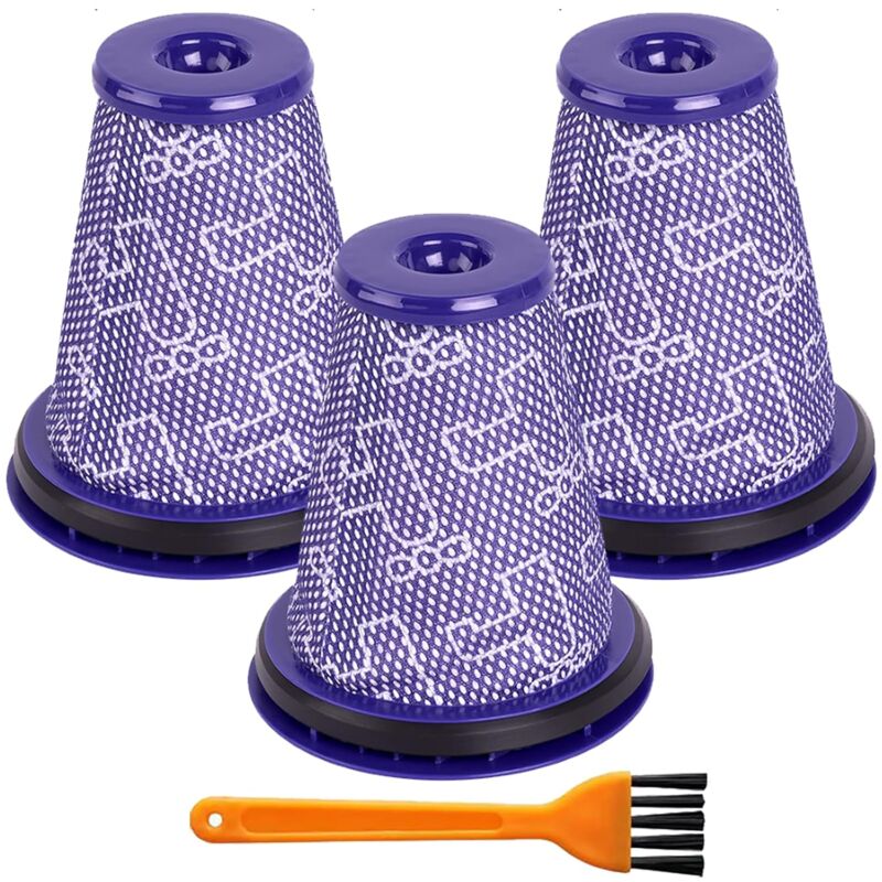 Accessoires pour Dyson Big Ball CY18 CY22 CY23 CY24 CY25 CY26 CY27 CY28 DY75 DY77 DY78 DC77 DC78 filtre pré-moteur aspirateur filtre HEPA lot de 3