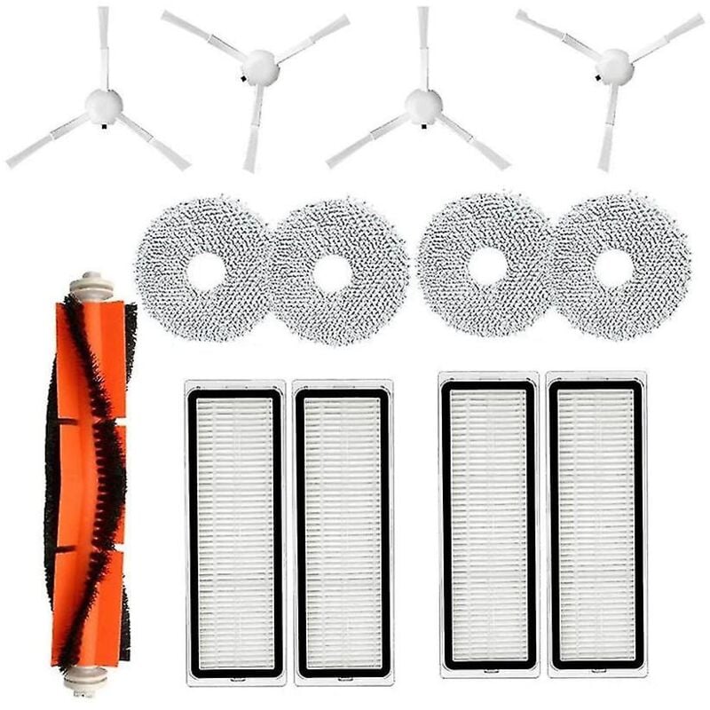 Accessoires pour aspirateur robot L10s Ultra W10s Pro pour X10+ Brosse latérale principale Filtre Hepa Balai c