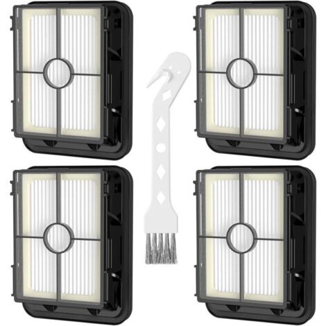 Accessoires pour aspirateur sec et humide Bissell CrossWave 3 en 1 C3 Pro 3555N, 4 filtres 1866 pour aspirateurs Bissell CrossWave 17132 2225N 2582N 25821 2519