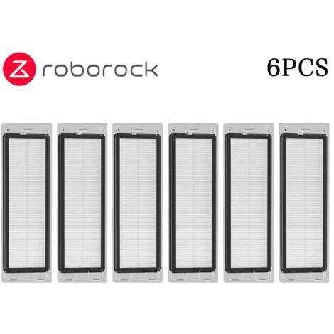 Accessoires pour aspirateur Xiaomi Roborock S5 S50 S51 S55 S6 S60 S6 Pure : filtre HEPA, chiffon de nettoyage, brosse latérale, brosse principale, pièces de rechange