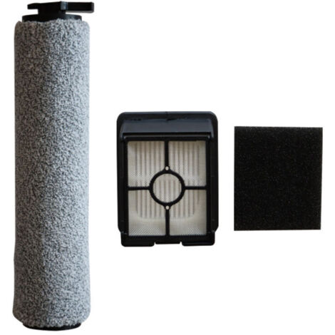 Accessoires pour autolaveuse de sols CrossWave HF3 lite 3598Z/3649A : brosse à rouleau, brosse principale, brosse en velours, filtre, consommables.