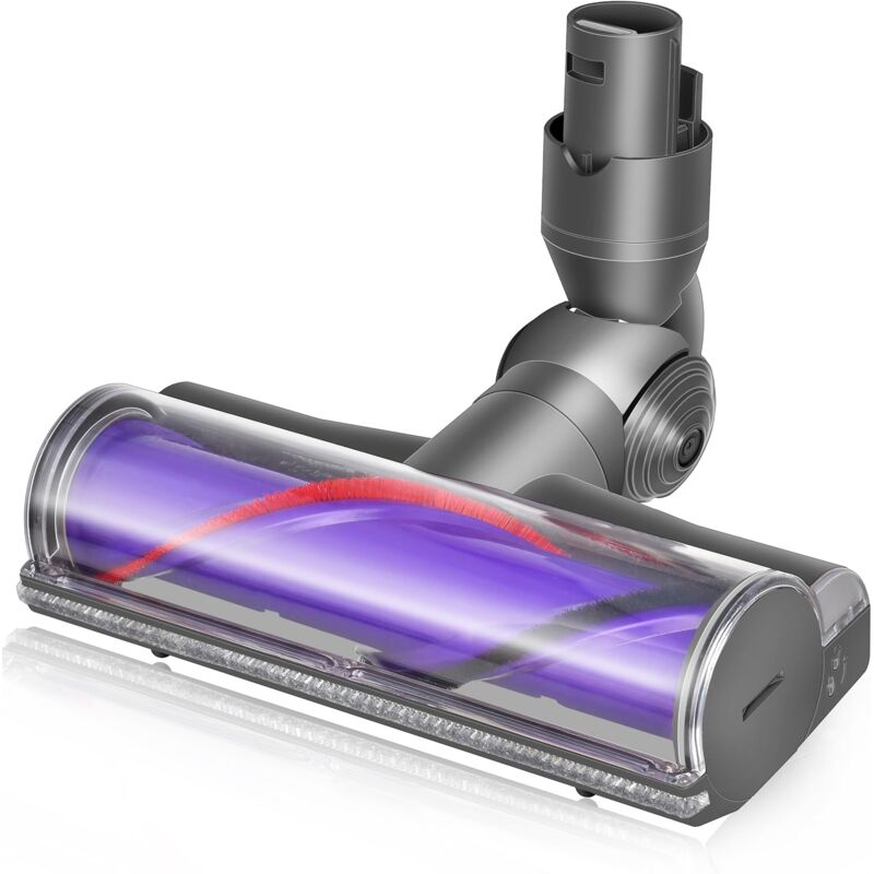 Brosse de rechange compatible pour Dyson V6 DC62 DC58 DC59 Rouleau adapté pour tapis et sols durs, facile à enlever les poils et les cheveux