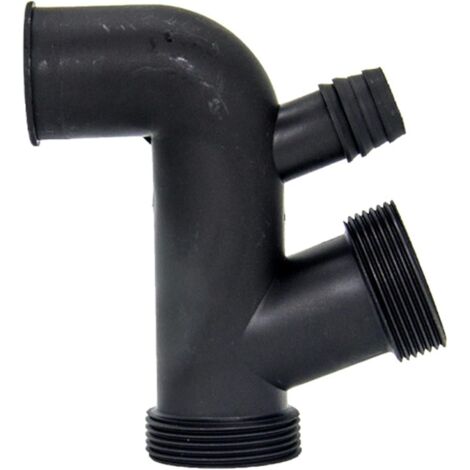 Accessoires pour broyeur à déchets de cuisine Tuyau de vidange d'évier Tuyau de vidange d'égout Broyeur à déchets alimentaires Coude d'eau à trois voies Tuyau de raccordement de vidange de broyeur à a