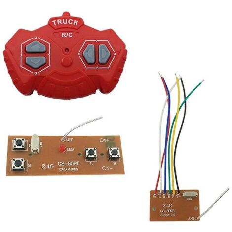 Accessoires pour carte de circuit imprimé du récepteur de télécommande quadridirectionnelle 2,4 GHz