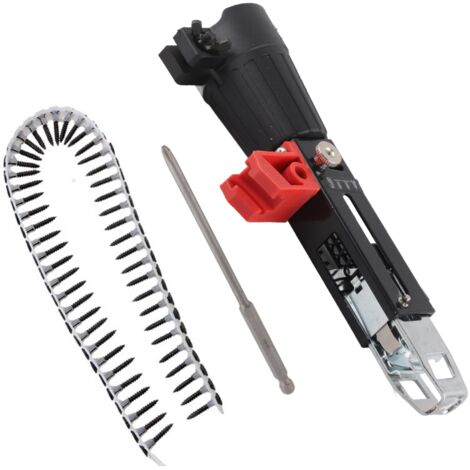 Accessoires pour Cloueuse Pneumatique, Courroie de Clous Réglable, Tête de Cloueur pour Machine à Clouer Automatique et Outils à Planche