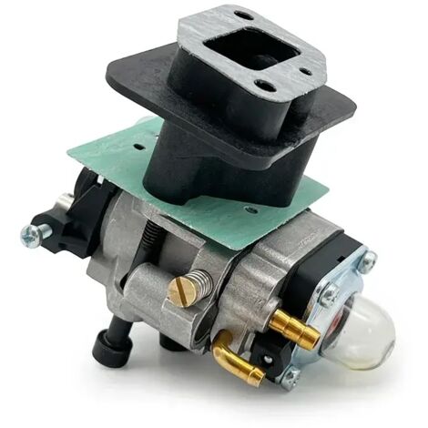 Accessoires pour débroussailleuse, carburateur avec vis et tuyau d'admission avec joint pour moteur de coupe-bordures 40-5 44-5-AquaForge