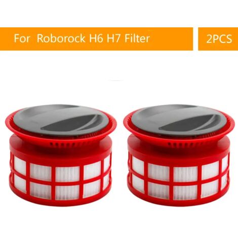 Accessoires pour filtre HEPA Roborock H6 H7 : pièces de rechange, sacs à poussière, aspirateurs portables sans fil, etc.-AquaForge