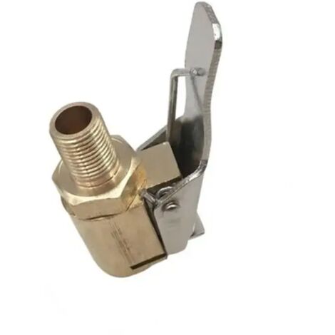 Accessoires pour gonfleur de pneus de voiture et camion (embout, clip de valve, pince, connecteur fileté, 8 mm)-AquaForge
