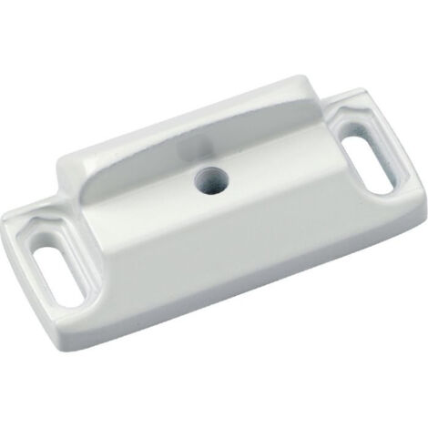 Accessoires pour Idea Barre - ISEO - Gâche spéciale zamak - Blanc ral 9016