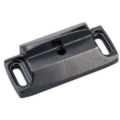 Accessoires pour Idea Barre - ISEO - Gâche spéciale zamak - Noir