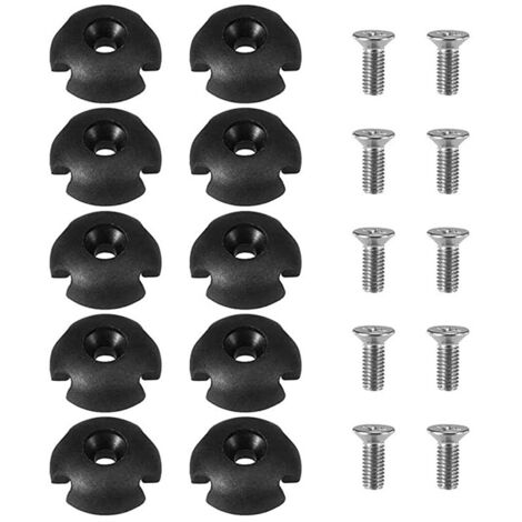 Accessoires pour kayak, corde élastique, boucle à quatre étoiles, vis, fixations pour canoë/bateau gonflable