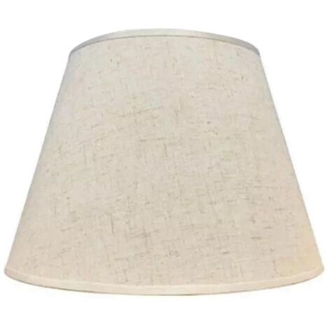 Accessoires pour lampe de table, abat-jour E27, diamètre inférieur 30 cm, blanc