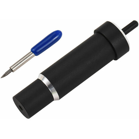 accessoires pour machines à écrire et à découper cricut, set de porte-couteaux noirs profonds avec lame de 60 degrés