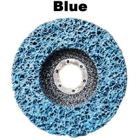 Accessoires pour meuleuses,Disque en Poly pour peinture,roue Abrasive,pour meuleuse d'angle,métal poli,pour - BLUE-115x22mm-5pcs