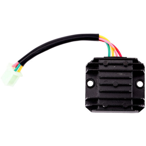 Accessoires pour motos tout-terrain/quads : régulateur de tension redresseur GY6 12 V à quatre broches CG125-250 cm³