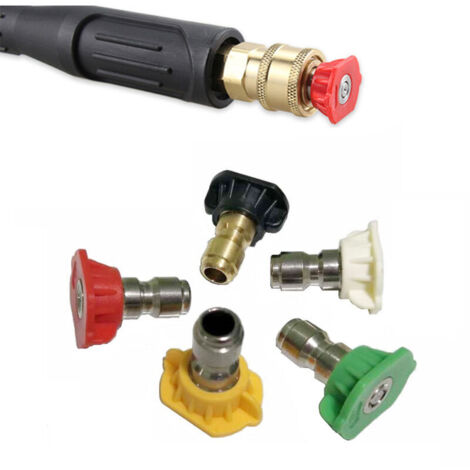 Accessoires pour nettoyeur haute pression, pistolet à eau, buse à connexion rapide, buse/tête de buse haute pression