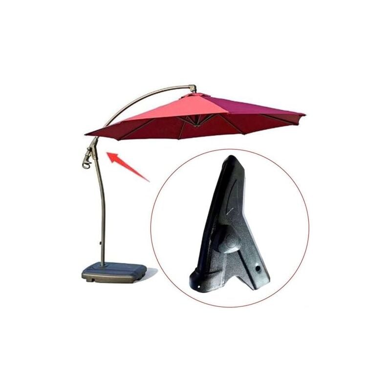 Accessoires pour parasol, combinaison de pièces de rechange/Poignée fixe de levage