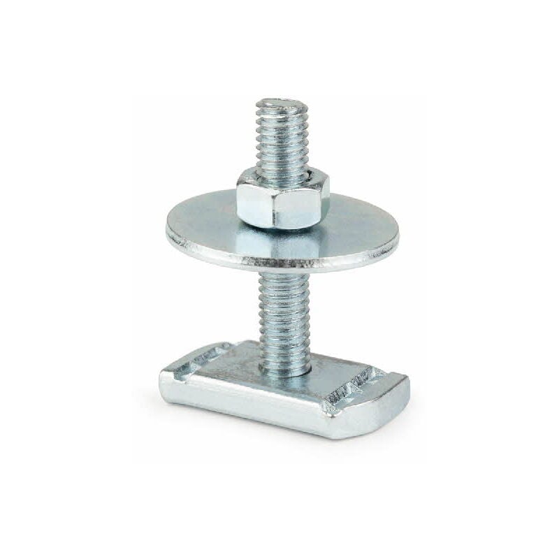 Butée - vis guide pour profilés Index trut - Zingué M10 x 40 - Boite de 50