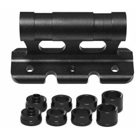 Accessoires pour remorque,support de fourche de vélo à travers le support d'essieu