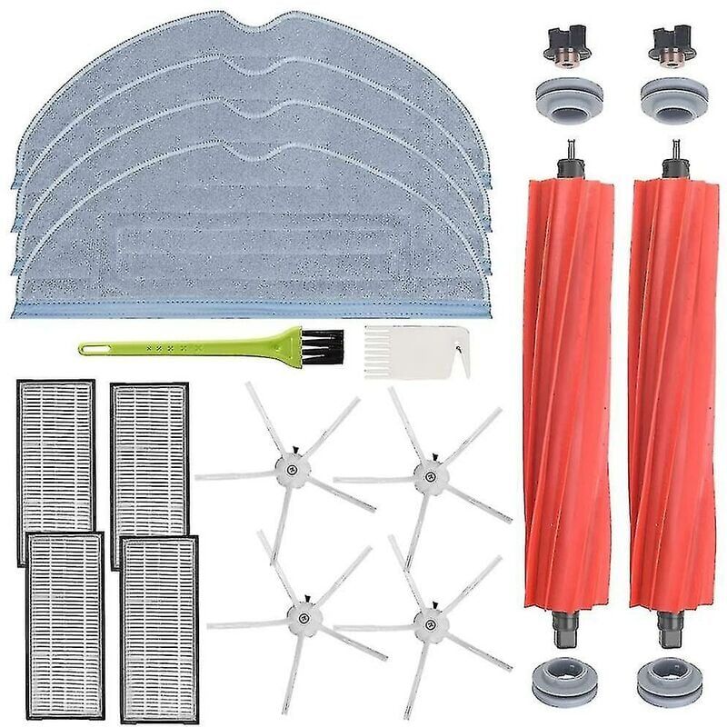 Accessoire pour aspirateur， Accessoires pour Xiaomi Roborock S7/S7 Plus/S7 MaxV/S7 MaxV Ultra/S7 Pro Ultra/T7S/T7S Plus/G10 Robot Aspirateur