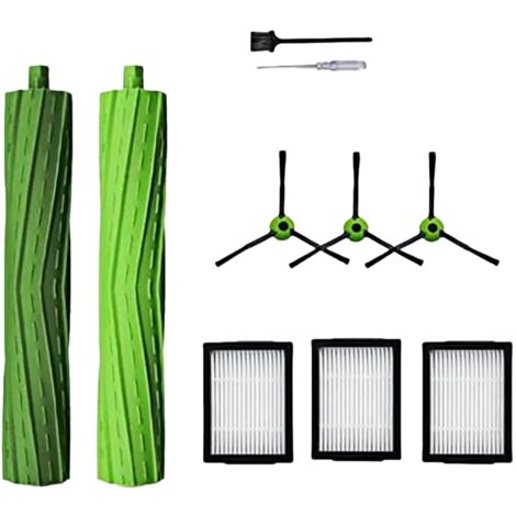Accessoires pour robots aspirateurs pièces détachées compatibles pour aspirateurs - rommba J7 Set de 9 pièces - filtres et plus