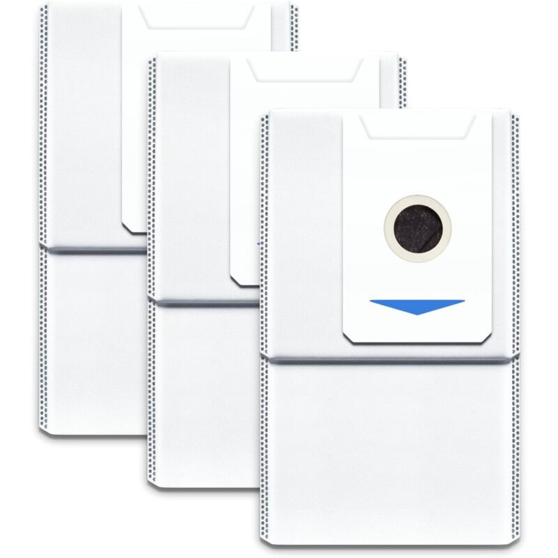 Sacs à poussière antibactériens, pour aspirateur robot DEEBOT T30 PRO OMNI / T30 OMNI, boîte de 3