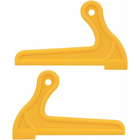 Accessoires pour Scie sur Table, V-type Scies À Bois Poussoirs, Bâtons de Poussée de Scie à Table, Bâton de Poussée de Scie,Guazhuni 2 Bâtons de Poussée de Scie à Bois de Type V pour le Travail du Boi