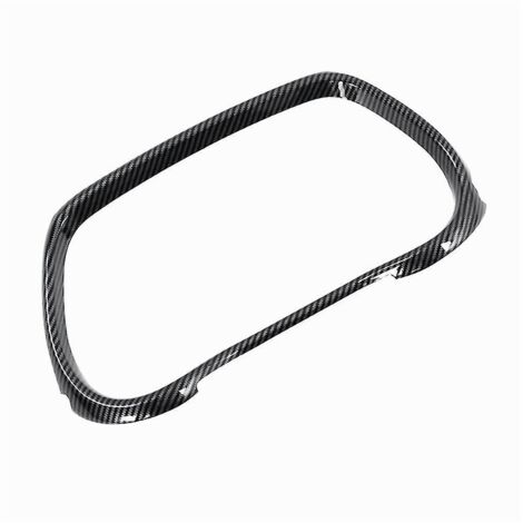 Accessoires pour Sienna 2021-2022 : Moulure autocollante pour tableau de bord, imitation fibre de carbone ABS.