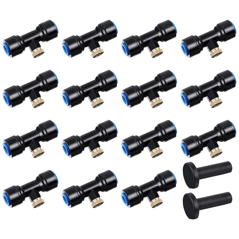 Accessoires pour systèmes de pulvérisation à basse pression à 2 points pour systèmes d'irrigation de jardin
