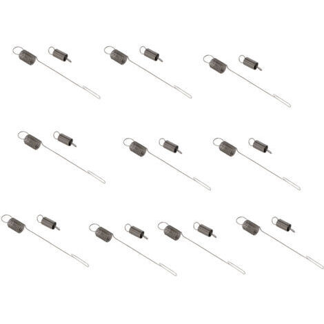 Accessoires pour Tondeuse et Tronçonneuse 790849 699056 Ressort de Régulateur Compatible avec Briggs Stratton - Lot de 10-