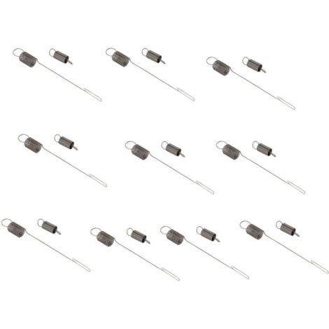 Accessoires pour Tondeuse et Tronçonneuse 790849 699056 Ressort de Régulateur Compatible avec Briggs Stratton - Lot de 10--Crezuo
