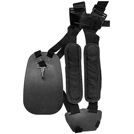 Accessoires pour tondeuses Sangles diverses Dos d'éponge Épaule (Noir)