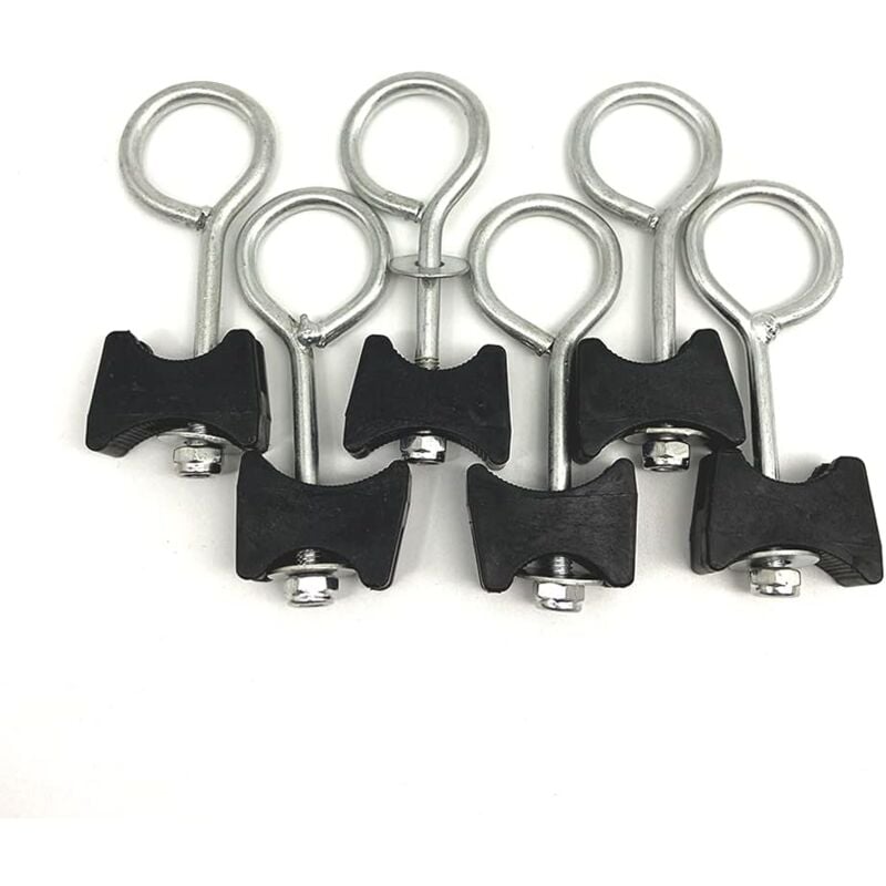 Litzee - Accessoires pour trampolines, Vis pour trampolines, Vis pour fixer le trampoline, 18 packs, convient aux grands et petits trampolines.