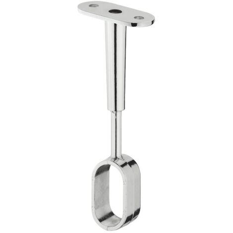 Accessoires pour tube de penderie 802.07 en zamak- chromé - 30 mm - HAFELE