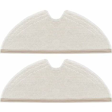 Accessoires pour Xiaomi Roborock S50 Robot Aspirateur Chiffons de Nettoyage 2 Pièces