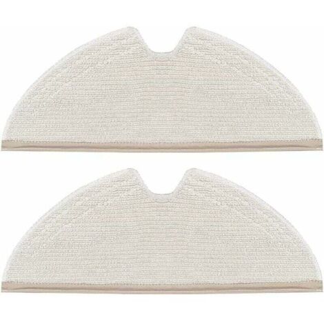 Accessoires pour Xiaomi Roborock S50 Robot Aspirateur Chiffons de Nettoyage 2 Pièces
