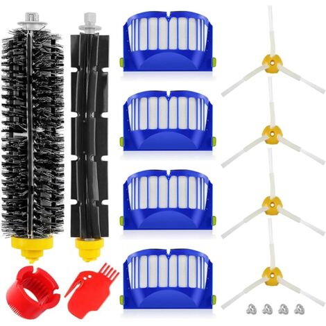 Accessoires Remplaçant kit pour iRobot Roomba série 600 Pièces de rechange pour Roomba 600 610 614 620 625 630 635 640 645 650 655 660 665 670 671 680 690 691