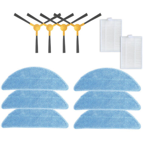 Accessoires robot aspirateur Proscenic 800T/820S brosse latérale/filtre/HEPA/chiffon